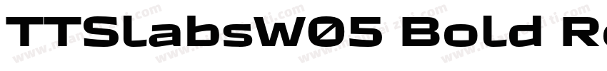 TTSlabsW05 Bold Regular字体转换